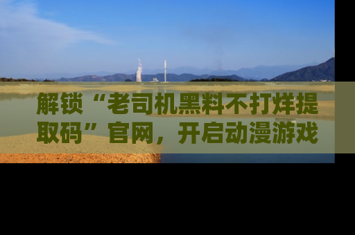 解锁“老司机黑料不打烊提取码”官网，开启动漫游戏的新次元之旅！