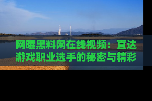 网曝黑料网在线视频:直达游戏职业选手的秘密与精彩动漫片段!