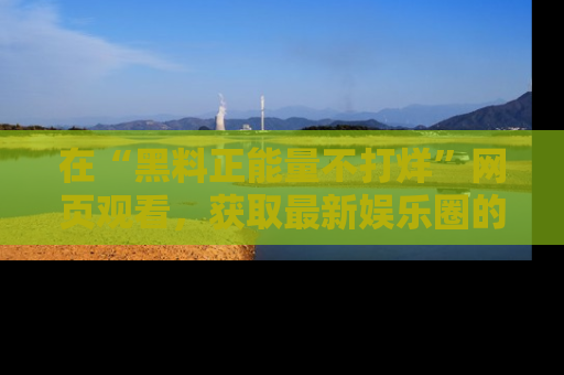 在“黑料正能量不打烊”网页观看，获取最新娱乐圈的正能量与黑料揭秘！