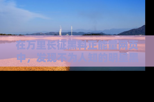 在万里长征黑料正能量网页中,发现不为人知的明星黑料与积极能量